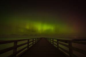 Polarlichtüber der Ostsee