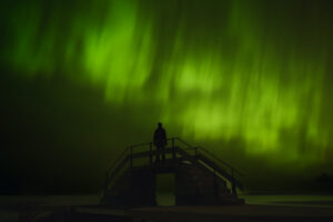 Polarlichtüber der Ostsee