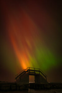 Polarlichtüber der Ostsee